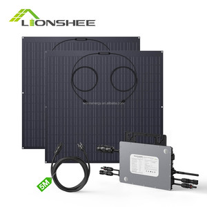 ระบบโซลาร์เซลล์ระเบียง 800W 1600W 2000W |   แผงโซลาร์เซลล์แบบยืดหยุ่น 2 ชิ้น 4 ชิ้น 240 วัตต์ 0.8 กิโลวัตต์ 1.6 กิโลวัตต์ 2 กิโลวัตต์ ชุดโซลาร์เซลล์แบบเชื่อมต่อกับระบบไฟฟ้า LS-240W - Product Image 2