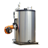 Générateur de vapeur vertical à gaz ou diesel de 100 kg, 150 kg, 200 kg, 250 kg, 300 kg, 400 kg, 500 kg, 600 kg, 700 kg, 1000 kg/h