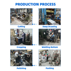 Marmite à sauce en acier inoxydable de qualité commerciale NSF et à induction pour restaurant - Product Image 6