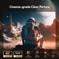 Proyector DLP BYINTEK Magic 1 Max 2026, 1080P 4K, con Licencia de Google TV 11, Enfoque Automático TOF, WiFi 3D, Proyector Inteligente para Cine en Exteriores