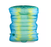 Sac de haricots flottant multicolore, chaise flottante, avec sortie père, chaise longue de divertissement pour piscine aquatique