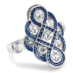 Anello Ispirato al Vintage per Donne, Elegante Anello da Dito, Gioiello di Moda Quotidiana - Product Image 1