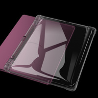 Untuk Kindle Scribe Colorsoft 11" Clear Case Slim Shockproof Corner TPU E-Book Cover untuk Kindle Scribe 11" 2026 Dengan Tempat Stylus