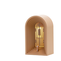 Lampe magique de souhaits rechargeable avec porte ouvrable, veilleuse LED multicolore pour la décoration intérieure, décoration de chambre d'enfant