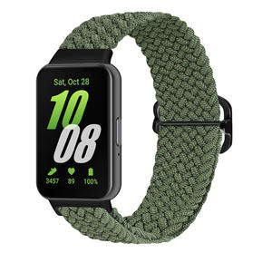 Bracelet Tschick pour <span class=keywords><strong>Samsung</strong></span> <span class=keywords><strong>Galaxy</strong></span> <span class=keywords><strong>Fit</strong></span> 3 accessoires Nylon tressé réglable remplacement ceinture bracelet bracelet <span class=keywords><strong>galaxy</strong></span> fit3 bande - Product Image 3