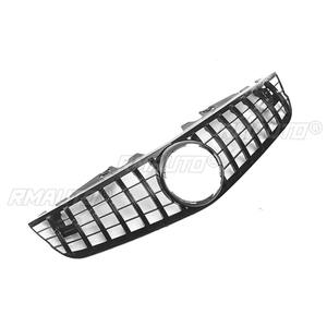 Parrilla Delantera Decorativa Estilo GT para Mercedes Benz Clase SL R230 2010-2012, Rejilla de Parachoques, Accesorios Exteriores - Product Image 4