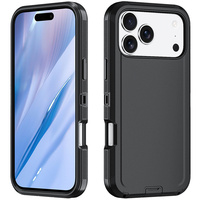 Étui de téléphone rigide Lichicase de style professionnel résistant aux rayures avec béquille réglable pour iPhone 18 Pro 18 Pro Max