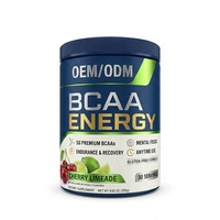 Poudre Énergisante BCAA Marque Blanche OEM/ODM 5g – BCAAs Premium Saveur Cerise-Limeade – Complément Sportif pour l'Endurance et la Récupération