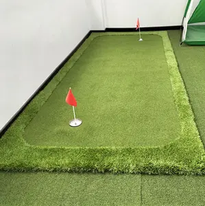 室内人造草迷你高尔夫球场高尔夫训练垫高尔夫推杆绿色练习垫