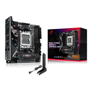 2025 <span class=keywords><strong>ROG</strong></span> <span class=keywords><strong>STRIX</strong></span> 5,0, placa base de escritorio WIFI para juegos, WIFI7 ITX AMD B850, DDR5 RAM individual, PCIe M.2 SSD, disco duro SATA - Product Image 1
