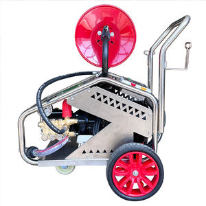 Nueva Hidrolavadora Eléctrica <span class=keywords><strong>KEMEL</strong></span> de 7.5KW de Alta Presión (con Enrollador de Manguera) para Limpiar Superficies de Paredes y Suelos de Patios - Product Image 2