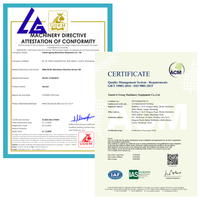 Godet de criblage hydraulique certifié CE avec dents interchangeables pour le calibrage des agrégats, garantie longue durée