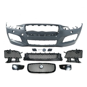 Kit de Parachoques Delantero para <span class=keywords><strong>Jaguar</strong></span> <span class=keywords><strong>XE</strong></span> 2.0 (2016-2019), Actualización a 3.0, Kit de Parachoques XES XERS, Ensamblaje de Parachoques Delantero con Rejilla - Product Image 2