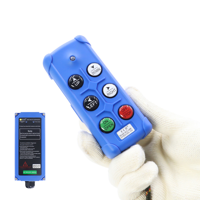 ECD A400 Automatic Long Distance Truck Hydraulic Trailer Wireless Radio Mini Remote Control Transmitter Receiver 5km Range IP68