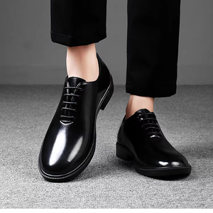 Zapatos Oxford de Negocios para Hombre, Tallas Grandes, Moda, OEM, ODM, Venta al por Mayor, Formales, Sin Cordones, Antideslizantes, Tacón Bajo, para Oficina, Bodas y Fiestas - Product Image 1