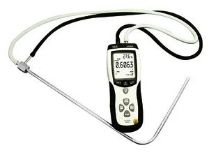 Cem 5000pa דיפרנציאלי מד זרימת לחץ דם 6 יחידות מהירות אוויר/זרימת אוויר/מנומטר datalogger - Product Image 3