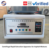Extracteur centrifuge d'asphalte conforme à la norme ASTM, appareil d'extraction rapide automatique du bitume pour laboratoire SKLYYQ