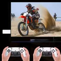 Console de jeu P5X dernière génération, 40000+ jeux HD4k, mémoire 64G/128G, S905X4, prend en charge la manette sans fil 2.4G fluide, manette de jeu P5X