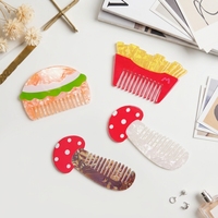 Peignes à cheveux personnalisés avec logo et forme d'animaux mignons, pour femmes, possibilité de choisir la couleur, peignes assortis pour cadeaux, pour femmes, pour salon de coiffure