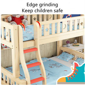 Lit superposé en bois massif pour enfants, Oem, <span class=keywords><strong>blanc</strong></span>, offre spéciale, nouvel arrivage - Product Image 6