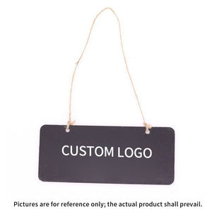 Lavagna in Legno MDF a Doppia Faccia con Corda di Iuta per Decorazioni Fai-da-Te, Casa, Feste e Negozi - Product Image 4