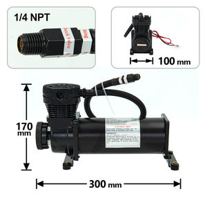 Luchtvering Compressor Pomp Dc <span class=keywords><strong>12V</strong></span> Maxpower 200 Psi Outlet 1/4NPT - Product Image 6