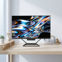 Venta al por mayor de PC todo en uno de 23.8 pulgadas con pantalla QHD IPS de 100Hz y Windows 10 para computadora de escritorio monobloque corporativa.