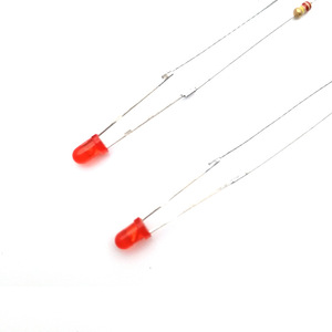 Lampe néon LED 3 mm 220 V avec résistance pré-câblée pour <span class=keywords><strong>les</strong></span> indicateurs de signal d'alimentation et de carte de circuit - Product Image 3