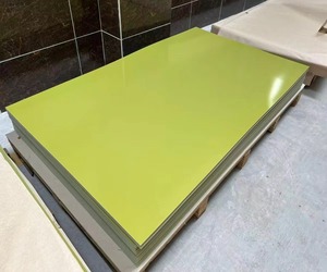 Plaque de verre FR4 G10 jaune de 0,5 mm et 1,0 mm pour l'assemblage de batteries - Product Image 3