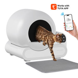 Ingrosso lettiera intelligente per gatti 70L con Tuya App controllo stile industriale PP involucro facile da pulire casa per gatti di grande capacità - Product Image 3
