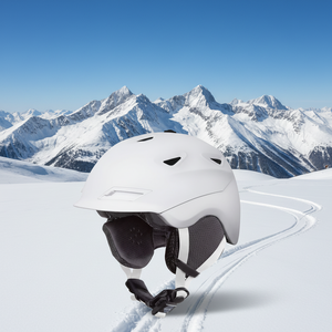 Kış ve Yaz Kayakları için Lüks Snowboard Kaskları, Nefes Alabilen, Aşınmaya Dayanıklı, Unisex, PC+EPS, Çıkarılabilir Vizörlü - Product Image 1