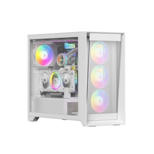 2022 New Design Factory Gaming Computer Case Atx/E-ATX Pc Case Hd Usb3.0 Tempered Glass Computer Case & Towers Server Chassis