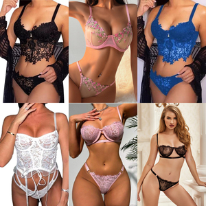 2026 Hot Selling New Fashionable High Quality Women's Sexy <strong>Underwear</strong> and Lace Split Style <strong>Underwear</strong> <strong>Set</strong> in Stock - Product Image 4