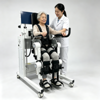 Robot de rééducation des membres inférieurs pour l'assistance à la marche et l'entraînement à la marche en milieu hospitalier