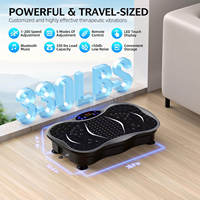 Haute qualité ABS corps entier Vibration Machine Fitness Vibration plaque entraînement exercice Vibration plate-forme