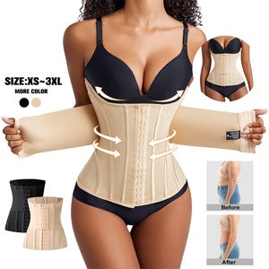 Gaine Ventre Plat, entrenador de cintura para mujer, <span class=keywords><strong>fajas</strong></span> <span class=keywords><strong>colombianas</strong></span> para Abdomen, cinturón de ejercicio, corsé moldeador de cuerpo moldeador adelgazante - Product Image 4