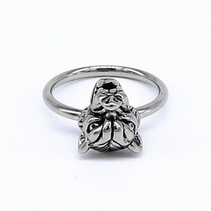 yunnique Wolf Head <b>Ring</b> <b>Titanium</b> Steel Animal Design Women's Fashion Jewelry Gift - Product Image 4