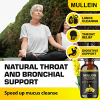 MULLEIN 120000MG Complément Herbal Pur Naturel Liquide Oral Soutien Beauté Digestion Peau Poumons Santé Extrait de Feuille de Molène