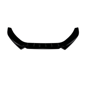 Kit de Carrocería para Audi <span class=keywords><strong>A4</strong></span> S4 B8.5 2013 <span class=keywords><strong>2014</strong></span> 2015 2016, Lip Delantero Negro Brillante ABS, Divisor de Parachoques Delantero - Product Image 3