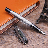 Stylo-plume personnalisé élégant de luxe avec Logo, stylo haut de gamme, échantillon d'encre, Capsule remplaçable