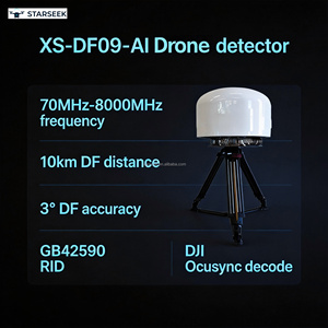 Detector de Espectro RF para Drones Inteligentes con IA, Localizador de Dirección XS-DF09-AI, Banda Completa 70MHz-8000MHz, Sistema de Alerta Temprana para UAV de Baja Altitud - Product Image 2