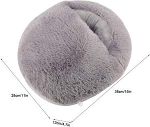 Bantalan Pemanas Penghangat Kaki Elektrik, Sandal Penghangat Kaki Port USB Dapat Dilepas Dapat Dicuci, Penghangat Kaki untuk Dewasa Pria dan Wanita - Product Image 4