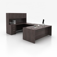 Vente en gros de bureau de direction en bois de luxe moderne Spécifications standard Bureau de PDG