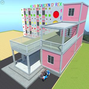 Nuevos Edificios Modulares Resistentes al Viento para Guarderías y Jardines de Infancia, Casas Prefabricadas para Preescolar - Product Image 3