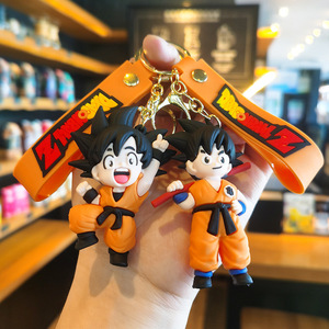 Porte-clés en PVC 3D cool en gros, pendentif en silicone en forme de <span class=keywords><strong>dragon</strong></span> de dessin animé pour clé de voiture et décoration de <span class=keywords><strong>sac</strong></span> à <span class=keywords><strong>dos</strong></span> - Product Image 3