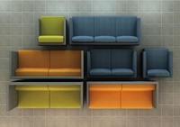Ensemble de canapés modulaires extensibles et inclinables pour bureau moderne, maison, école, salon, appartement et hôtel