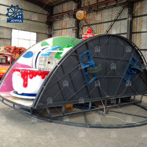 Manèges portables pour parcs d'attractions, mini manèges de fête foraine pour enfants, manèges en forme de tasses à café montés sur remorque pour entreprises de jeux, à vendre - Product Image 5