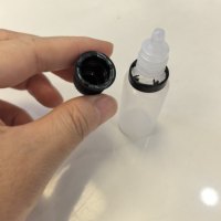 Flacons compte-gouttes en plastique de 15 ml, vides, souples, pour voyage, compte-gouttes pour liquides oculaires, petits contenants rechargeables avec bouchon et embout