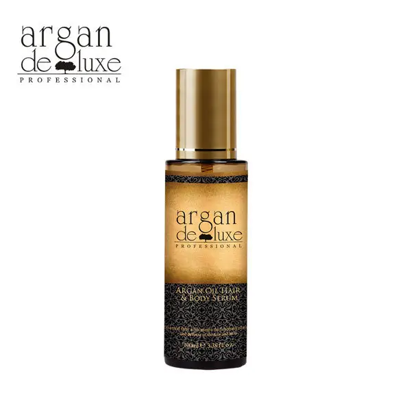 Minyak Argan produk Bio kustom Label pribadi Maroko organik profesional untuk perawatan rambut
