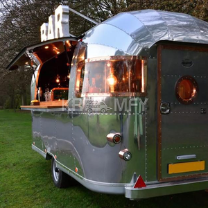 รถเทรลเลอร์ขายอาหารบาบีคิวรถเข็นขายอาหารบาร์บีคิวริมถนนออกแบบได้ตามต้องการจากประเทศจีน - Product Image 3
